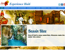 Tablet Screenshot of experiencehaiti.org